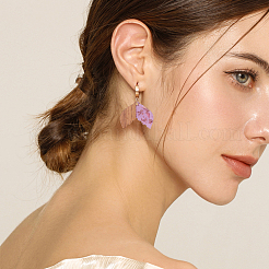 Подвески из прозрачной смолы и ореха RESI-CJ0001-68