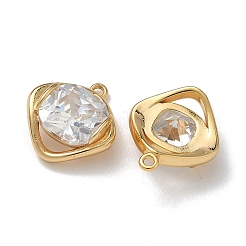 Латунные микро проложить кубического циркония подвески KK-Z136-20G