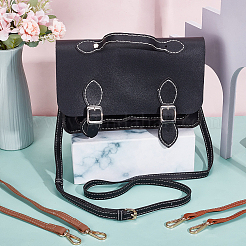 3 шт. 3-х цветные регулируемые ручки для сумки из искусственной кожи&nbsp;DIY-WR0003-36A