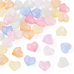 Светящиеся прозрачные акриловые бусины&nbsp;LACR-TA0001-07A