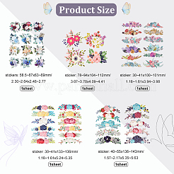 5 лист 5 вида ПЭТ с термоклеевой пленкой для термопереноса DIY-OC0010-02