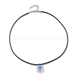 Воском ожерелья шнура&nbsp;NJEW-P310-03P