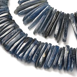 Натуральный кианитовые бисер пряди&nbsp;G-H335-F01