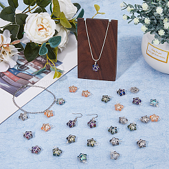 60 шт. подвески из гальванического стекла с проволочной обмоткой PALLOY-FH0008-76B