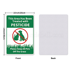 Уф-защищенный и водонепроницаемый алюминиевый предупреждающие знаки&nbsp;AJEW-WH0111-H11