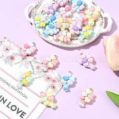 Подвески из непрозрачной смолы 20 шт.&nbsp;MACR-YW004-45