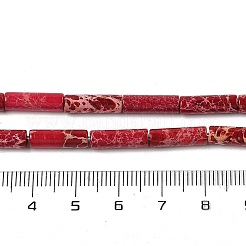 Крашеные бусы из натуральной императорской яшмы G-H087-H01-01D