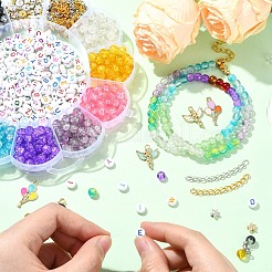 Наборы для самостоятельного изготовления браслетов-стрейч&nbsp;DIY-YW0011-90