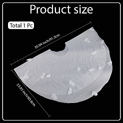 Воротники из полиэстера и тюля для женщин AJEW-WH20072-25D
