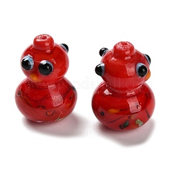 Бусы лэмпворк ручной работы LAMP-A005-04C