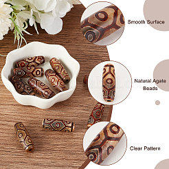 1 нить тибетских бусин Дзи G-NB0004-08