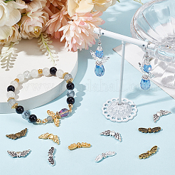 120шт 10 стиля бусины из сплава в тибетском стиле FIND-SC0009-29