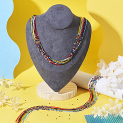 Прозрачные стеклянные бусины&nbsp;GLAA-TA0002-59B