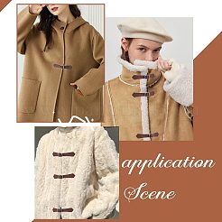 4 комплект пряжек из искусственной кожи 2 цветов FIND-GF0004-71