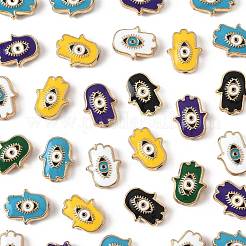 30шт эмалевые бусины из сплава ENAM-FS0003-56