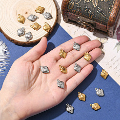 10 шт. ионное покрытие (IP) подвески из нержавеющей стали 304&nbsp;STAS-YW0003-20G