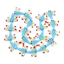 Осенняя тема ручной работы лэмпворк бусы нити LAMP-Q031-017B