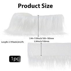 1 шт. искусственная шерстяная ткань AJEW-GF0011-14B