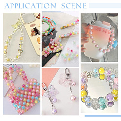 Прозрачные акриловые бусины TACR-PH0001-71