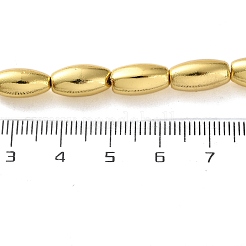 Гальванические нити синтетических магнитных гематитовых бусин G-Q1009-E02-6x12mm