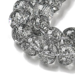 Прозрачная краска-распылитель с трещинами стеклянные бусины нити&nbsp;GLAA-NH0001-05I