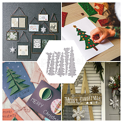 Рождественские трафареты для резки углеродистой стали DIY-WH0387-79MP