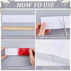 Самоклеящиеся плоские переходные планки для напольных дверей из ПВХ&nbsp;DIY-WH20013-08C