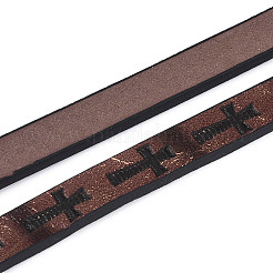 Плоский шнур из искусственной кожи длиной 1.2 м.&nbsp;LC-N006-05B