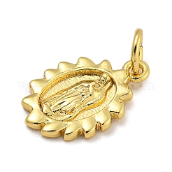 Цветок с узором Девы Марии&nbsp;KK-I718-17G