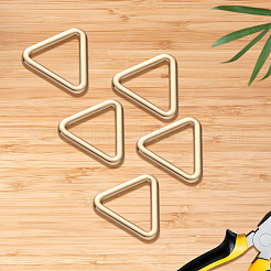 20 шт. треугольные сплавные соединительные кольца&nbsp;FIND-CY0001-17G