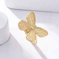 Латунные открытые манжеты для женщин&nbsp;RJEW-G341-04G-02