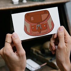 Углеродистая сталь разрезает трафареты DIY-WH0309-2038