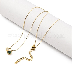 Ионное покрытие (ip) нержавеющая сталь 304 с подвесками NJEW-K255-29G