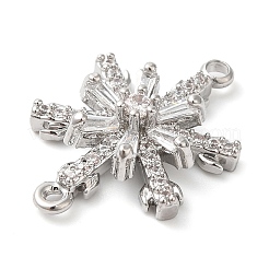 Латунные подвески из прозрачного кубического циркония&nbsp;KK-G503-28P