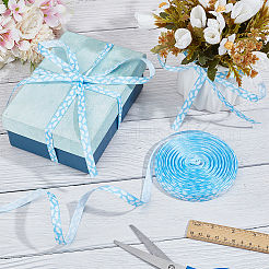 Полиэстеровые ленты с облачным принтом OCOR-WH0070-130