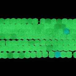 Синтетические светящиеся бусины G-C086-01B-02