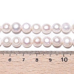 Нити из натурального культивированного пресноводного жемчуга PEAR-N014-07J-02