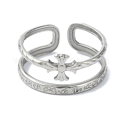 Кольца-манжеты с двойным кручением из нержавеющей стали 304&nbsp;RJEW-M019-30P