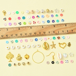 Наборы для самостоятельного изготовления сережек/браслетов DIY-FS0007-90