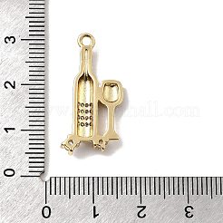 Латунные микро проложить кубического циркония подвески KK-H089-30G-03