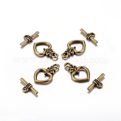 Застежки тоггл в тибетском стиле &nbsp;X-MLF1526Y-NF