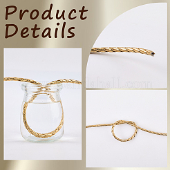 5 м плетеный круглый шнур из искусственной кожи для украшений OCOR-GF0004-96A-03