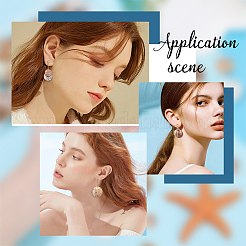 100 шт. 5 стиля подвески из натуральной ракушки акойя SHEL-HY0001-19