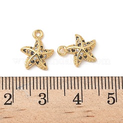 Латунные микро проложить кубического циркония подвески KK-C099-01B-G