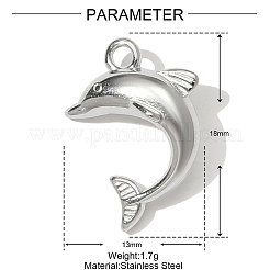 Подвески из нержавеющей стали 304&nbsp;STAS-OY001-01P