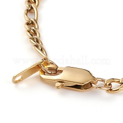 Женские цепи Figaro из нержавеющей стали 304 BJEW-JB05840-01