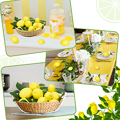 50 шт. пенопластовый имитация лимона&nbsp;DJEW-GA0001-75B