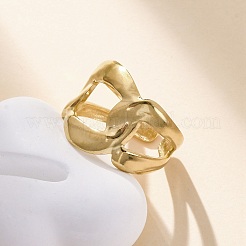 Овальное кольцо-манжета из нержавеющей стали 304 для женщин&nbsp;RJEW-Z083-03G-03