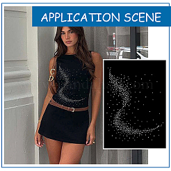 12 шт. стеклянный стразы с горячей фиксацией&nbsp;DIY-FG0008-49