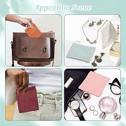 6 шт. 6-х цветные чехлы для наушников из искусственной кожи ABAG-NB0001-73A